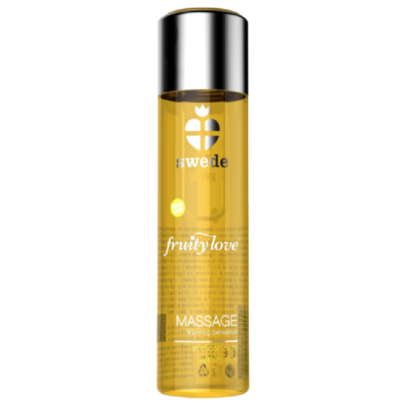 SUÈDE - HUILE CHAUFFANTE FRUITY LOVE AUX FRUITS TROPICAUX ET AU MIEL 120 ML