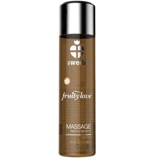SUÈDE - HUILE À EFFET CHALEUR CHOCOLAT NOIR FRUITY LOVE 60 ML