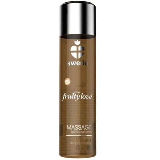 SUÈDE - HUILE À EFFET CHALEUR CHOCOLAT NOIR FRUITY LOVE 60 ML