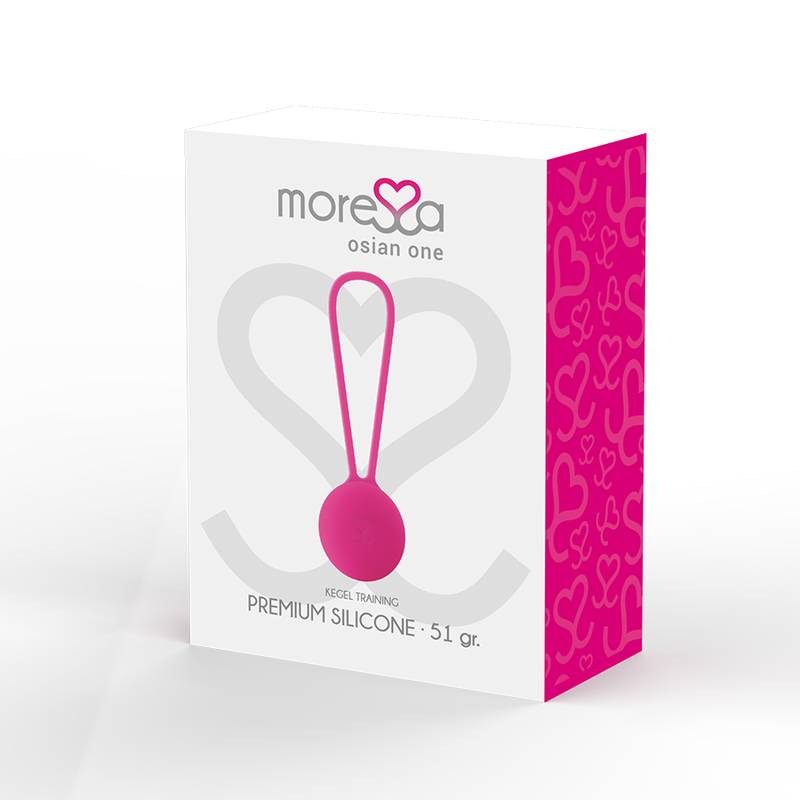 MORESSA - OSIAN ONE PELVIC FLOOR TRAINING 51g PREMIUM PINK SILICONE
