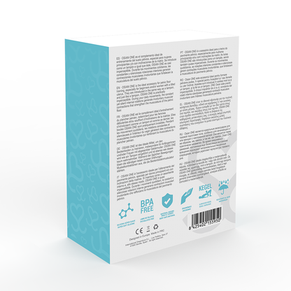 MORESSA - OSIAN ONE PELVIC FLOOR TRAINING 51g PREMIUM SILICONE TURQUOISE