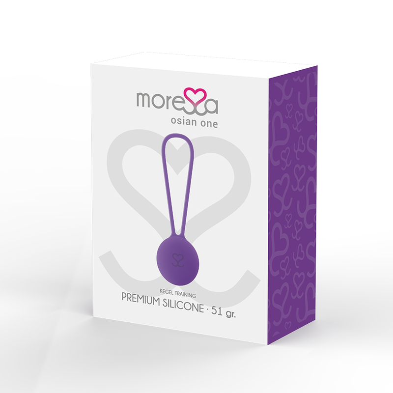 MORESSA - OSIAN ONE PELVIC FLOOR TRAINING 51g PREMIUM LILAC SILICONE