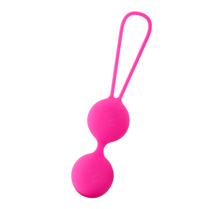 MORESSA - OSIAN TWO PELVIC FLOOR TRAINING 101g PREMIUM PINK SILICONE