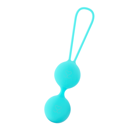 MORESSA - OSIAN TWO PELVIC FLOOR TRAINING 101g PREMIUM SILICONE TURQUOISE