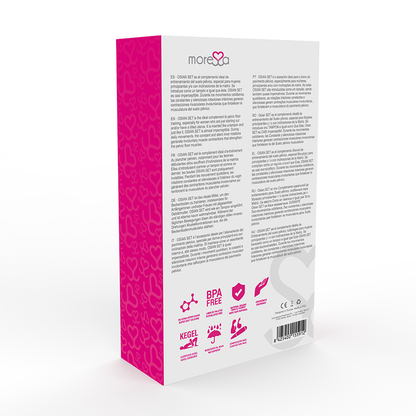 MORESSA - OSIAN SET PREMIUM PINK SILICONE (Osian One - 51 g | Osian Two - 101 g | Osian Three 85 g)