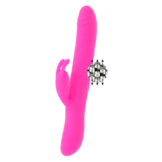MORESSA - WARREN PREMIUM SILICONE RECHARGEABLE POWERFUL VIBRATING OSCILLATING IMPELLER