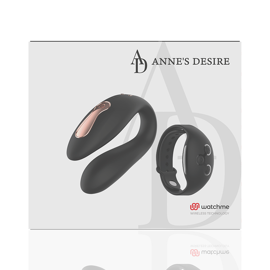 LE DÉSIR D'ANNE - DOUBLE PLAISIR WATCHME TECHNOLOGIE NOIR
