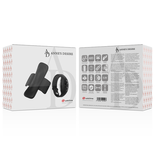 LE DÉSIR D'ANNE - PANTY PLEASURE WATCHME TECHNOLOGY NOIR