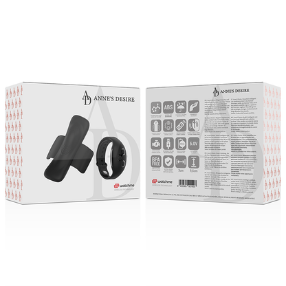 LE DÉSIR D'ANNE - PANTY PLEASURE WATCHME TECHNOLOGY NOIR