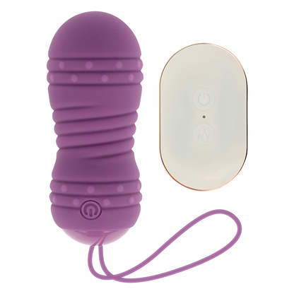 OHMAMA - REMOTE CONTROL EGG 7 MODES LILAC ROTATION