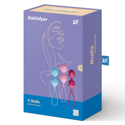 SATISFYER - KIT D'ENTRAÎNEMENT LOVEBALLS 2