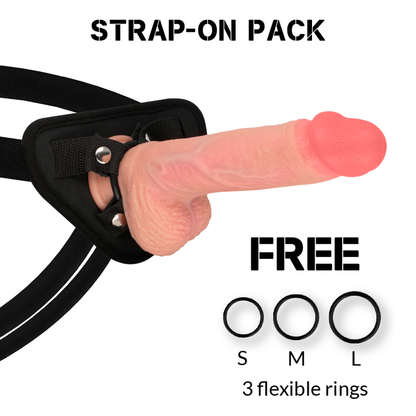 ROCKARMY - HARNAIS + GODE SILICONE LIQUIDE PREMIUM SPITFIRE 21 CM -O- 4,62 CM