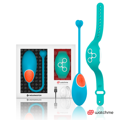 WEARWATCH - TÉLÉCOMMANDE WATCHME TECHNOLOGIE BLEU ŒUF / AIGUE-MARINE