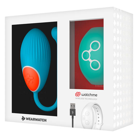 WEARWATCH - TÉLÉCOMMANDE WATCHME TECHNOLOGIE BLEU ŒUF / AIGUE-MARINE