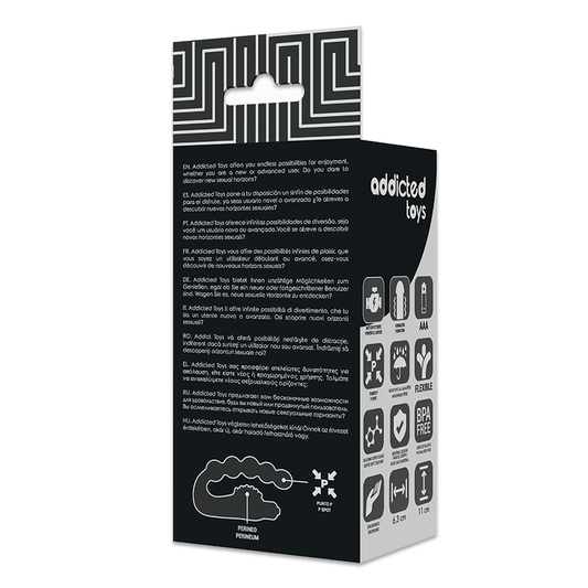 ADDICTED TOYS - MASSEUR DE PROSTATE ANALE VIBRANT