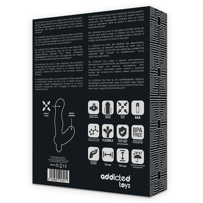 ADDICTED TOYS - Stimulateur anal et prostatique en silicone P-SPOT VIBE