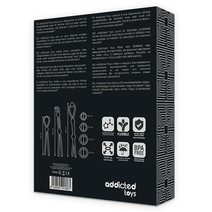 ADDICTED TOYS - KIT DE 7 ANNEAUX SOUPLES EN SILICONE